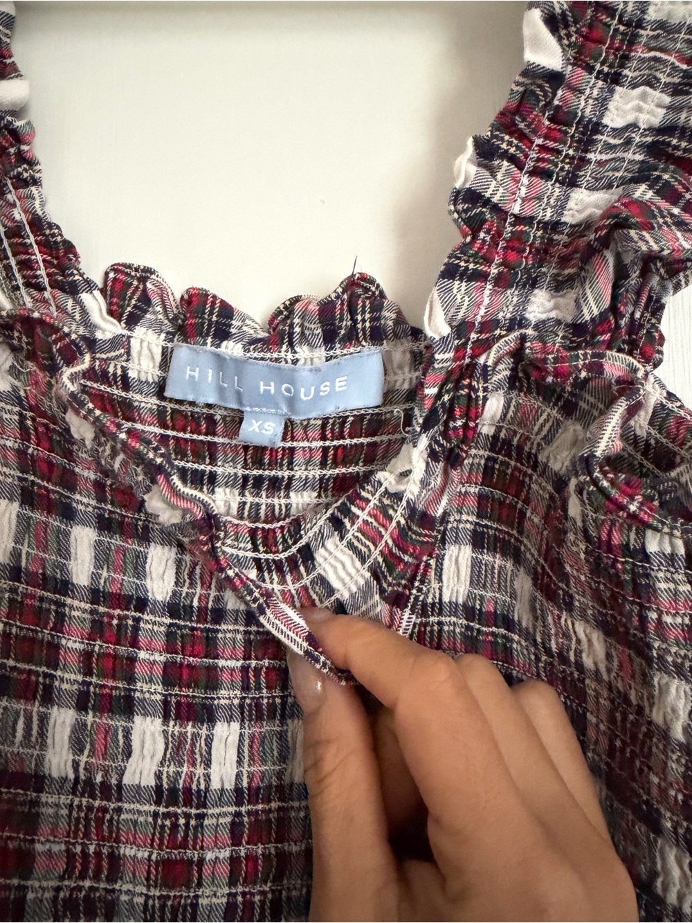 Hill House Ellie Nap Dress - Plaid - Picture 3 of 4